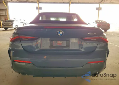 2023 BMW 430I z USA, uszkodzony, nr VIN WBA23AT05PCM82794